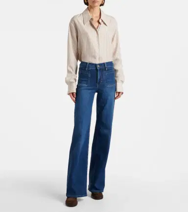Frame Le Slim Palazzo Long wide-leg jeans | Thumbnail 4 Frame Le Slim Palazzo Long wide-leg jeans | Thumbnail 4