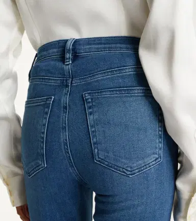Frame Le Sleek cropped high-rise straight jeans | Thumbnail 6 Frame Le Sleek cropped high-rise straight jeans | Thumbnail 6