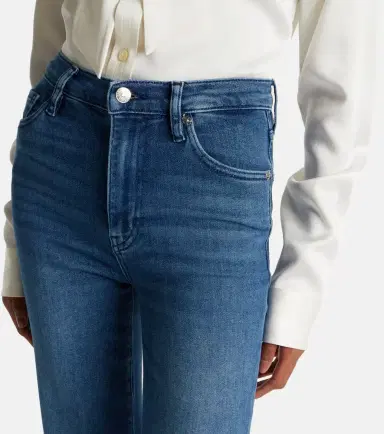 Frame Le Sleek cropped high-rise straight jeans | Thumbnail 7 Frame Le Sleek cropped high-rise straight jeans | Thumbnail 7