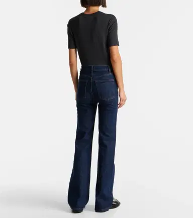 Frame Arrow high-rise bootcut jeans | Thumbnail 6 Frame Arrow high-rise bootcut jeans | Thumbnail 6