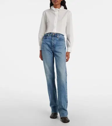 Frame Vertical high-rise straight jeans | Thumbnail 4 Frame Vertical high-rise straight jeans | Thumbnail 4