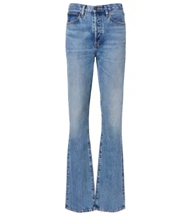 Frame Vertical high-rise straight jeans | Thumbnail 1 Frame Vertical high-rise straight jeans | Thumbnail 1