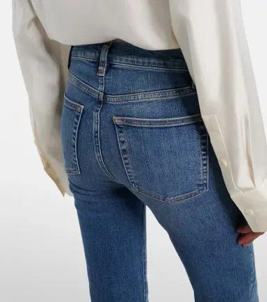 Frame Icon Long mid-rise flared jeans | Thumbnail 5 Frame Icon Long mid-rise flared jeans | Thumbnail 5