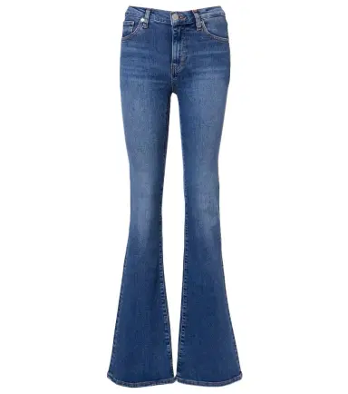 Frame Icon Long mid-rise flared jeans | Thumbnail 1 Frame Icon Long mid-rise flared jeans | Thumbnail 1