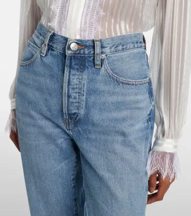 Frame Vertical Crop straight jeans | Thumbnail 2 Frame Vertical Crop straight jeans | Thumbnail 2