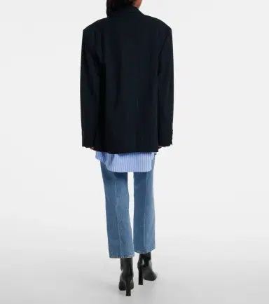 Frame Vertical Crop straight jeans | Thumbnail 3 Frame Vertical Crop straight jeans | Thumbnail 3