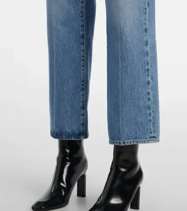 Frame Vertical Crop straight jeans | Thumbnail 7 Frame Vertical Crop straight jeans | Thumbnail 7