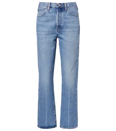 Frame Vertical Crop straight jeans | Thumbnail 1 Frame Vertical Crop straight jeans | Thumbnail 1