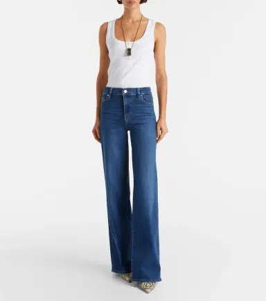 Frame Le Slim high-rise wide-leg jeans | Thumbnail 2 Frame Le Slim high-rise wide-leg jeans | Thumbnail 2