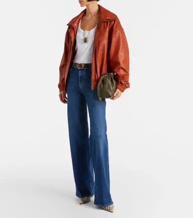 Frame Le Slim high-rise wide-leg jeans | Thumbnail 4 Frame Le Slim high-rise wide-leg jeans | Thumbnail 4