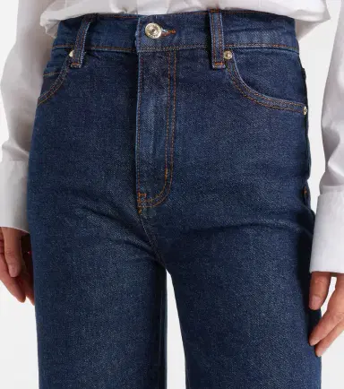 Frame Cropped high-rise wide-leg jeans | Thumbnail 3 Frame Cropped high-rise wide-leg jeans | Thumbnail 3