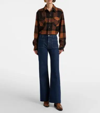Frame Refined high-rise wide-leg jeans | Thumbnail 7 Frame Refined high-rise wide-leg jeans | Thumbnail 7