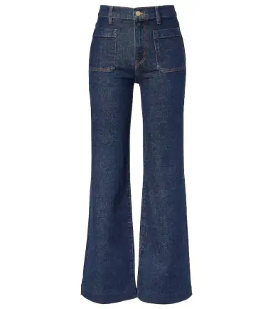 Frame Refined high-rise wide-leg jeans | Thumbnail 1 Frame Refined high-rise wide-leg jeans | Thumbnail 1