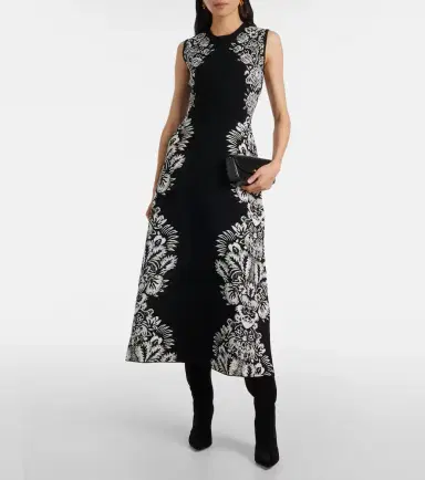 Ulla Johnson Liana jacquard midi dress | Thumbnail 5 Ulla Johnson Liana jacquard midi dress | Thumbnail 5
