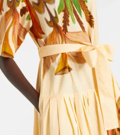 Ulla Johnson Aniline printed cotton midi dress | Thumbnail 4 Ulla Johnson Aniline printed cotton midi dress | Thumbnail 4