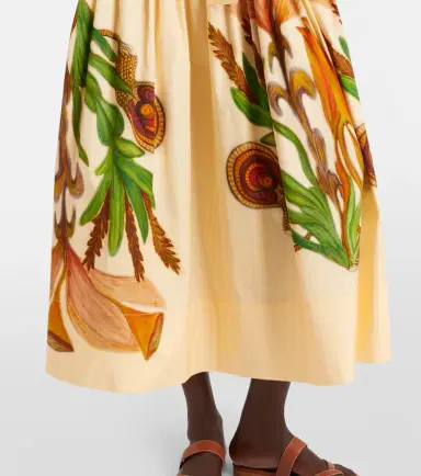 Ulla Johnson Aniline printed cotton midi dress | Thumbnail 5 Ulla Johnson Aniline printed cotton midi dress | Thumbnail 5