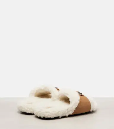 Balenciaga Suede slides | Thumbnail 3 Balenciaga Suede slides | Thumbnail 3