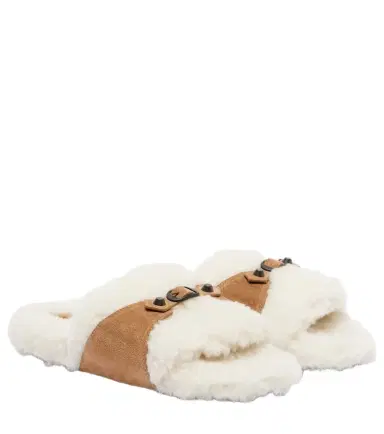Balenciaga Suede slides | Thumbnail 1 Balenciaga Suede slides | Thumbnail 1