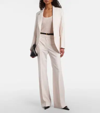 Victoria Beckham Single-breasted blazer | Thumbnail 5 Victoria Beckham Single-breasted blazer | Thumbnail 5