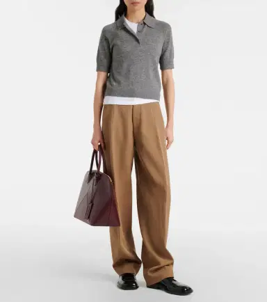 Victoria Beckham Wool polo shirt | Thumbnail 2 Victoria Beckham Wool polo shirt | Thumbnail 2