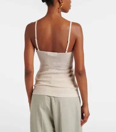 Victoria Beckham Cami cotton-blend top | Thumbnail 6 Victoria Beckham Cami cotton-blend top | Thumbnail 6