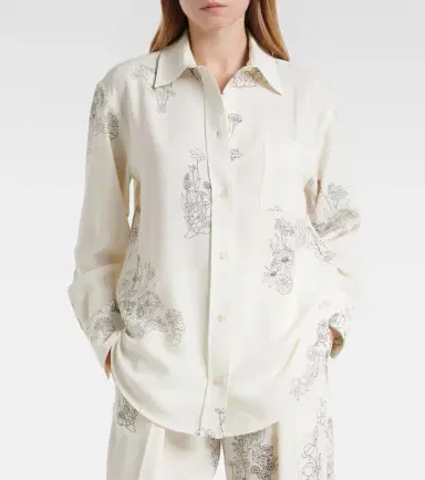 Victoria Beckham Floral shirt | Thumbnail 6 Victoria Beckham Floral shirt | Thumbnail 6