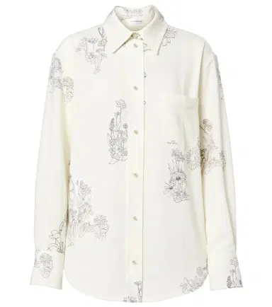 Victoria Beckham Floral shirt | Thumbnail 1 Victoria Beckham Floral shirt | Thumbnail 1
