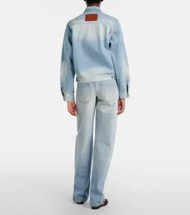 Victoria Beckham Faded denim jacket | Thumbnail 4 Victoria Beckham Faded denim jacket | Thumbnail 4