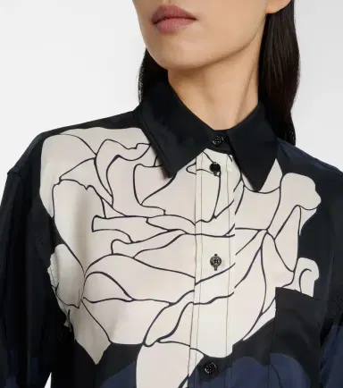 Victoria Beckham Floral shirt | Thumbnail 6 Victoria Beckham Floral shirt | Thumbnail 6