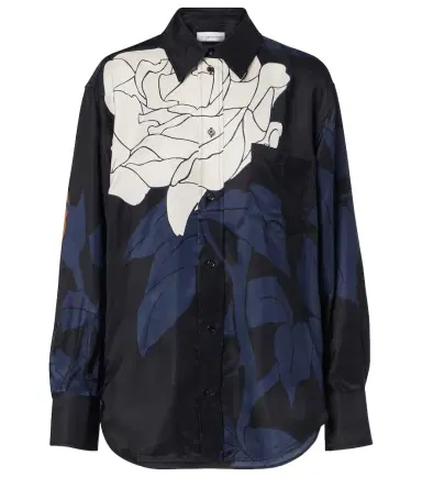 Victoria Beckham Floral shirt | Thumbnail 1 Victoria Beckham Floral shirt | Thumbnail 1