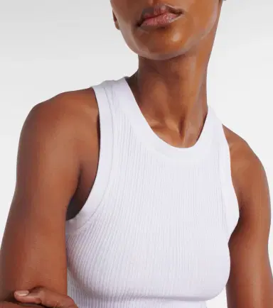 Victoria Beckham Cotton-blend tank top | Thumbnail 5 Victoria Beckham Cotton-blend tank top | Thumbnail 5