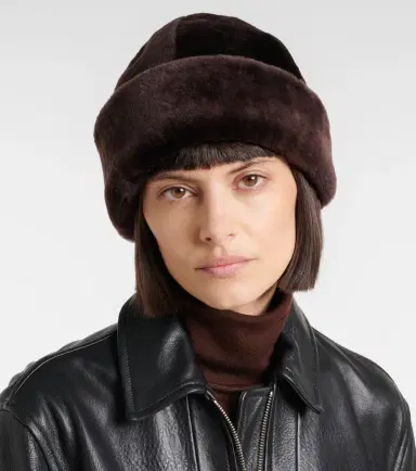 Nour Hammour Blokes shearling hat | Thumbnail 5 Nour Hammour Blokes shearling hat | Thumbnail 5