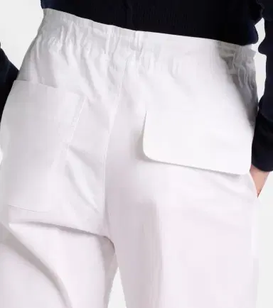 Victoria Beckham Cotton poplin tapered pants | Thumbnail 5 Victoria Beckham Cotton poplin tapered pants | Thumbnail 5