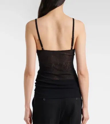 Victoria Beckham Knitted cotton-blend camisole | Thumbnail 5 Victoria Beckham Knitted cotton-blend camisole | Thumbnail 5