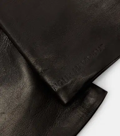 Nour Hammour eather gloves | Thumbnail 2 Nour Hammour eather gloves | Thumbnail 2
