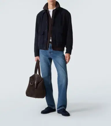 Frame Suede blouson jacket | Thumbnail 3 Frame Suede blouson jacket | Thumbnail 3