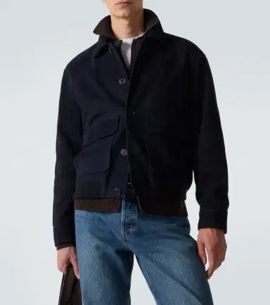 Frame Suede blouson jacket | Thumbnail 7 Frame Suede blouson jacket | Thumbnail 7