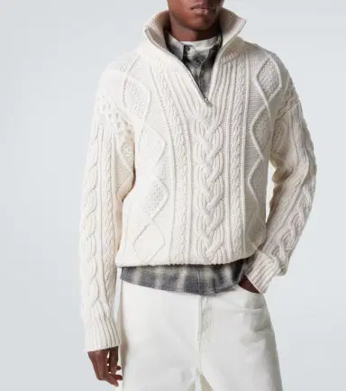 Frame Cable-knit wool and cashmere sweater | Thumbnail 3 Frame Cable-knit wool and cashmere sweater | Thumbnail 3