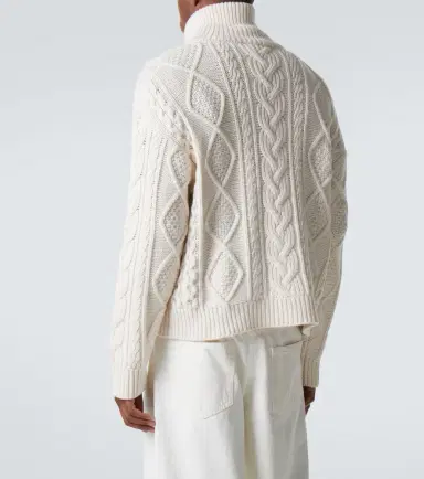 Frame Cable-knit wool and cashmere sweater | Thumbnail 5 Frame Cable-knit wool and cashmere sweater | Thumbnail 5