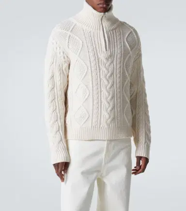 Frame Cable-knit wool and cashmere sweater | Thumbnail 6 Frame Cable-knit wool and cashmere sweater | Thumbnail 6