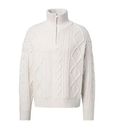 Frame Cable-knit wool and cashmere sweater | Thumbnail 1 Frame Cable-knit wool and cashmere sweater | Thumbnail 1