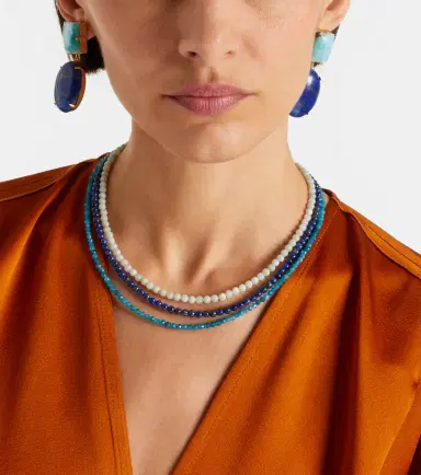 Jennifer Behr Xiomara gold-plated drop earrings | Thumbnail 5 Jennifer Behr Xiomara gold-plated drop earrings | Thumbnail 5