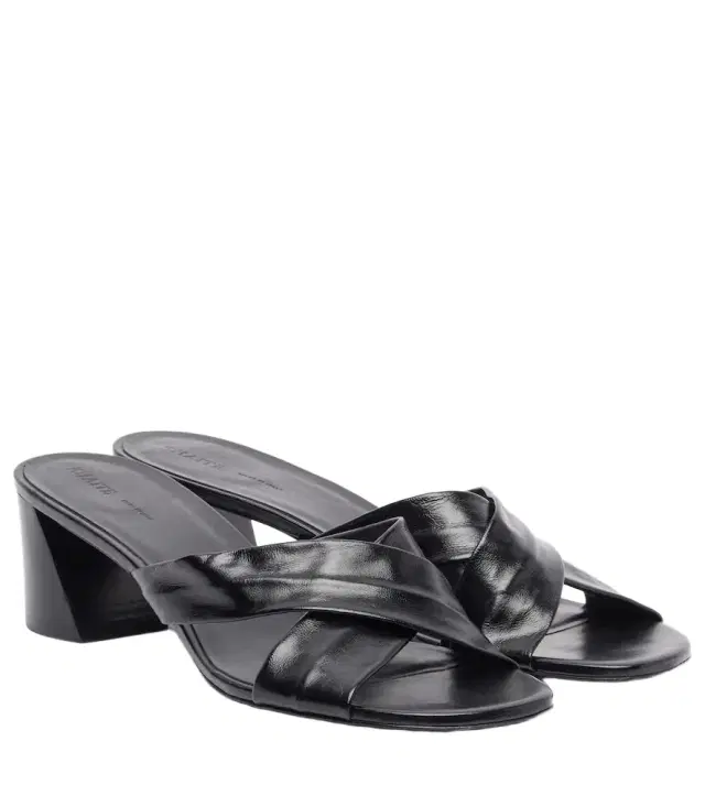 Liria 55 leather mules Liria 55 leather mules