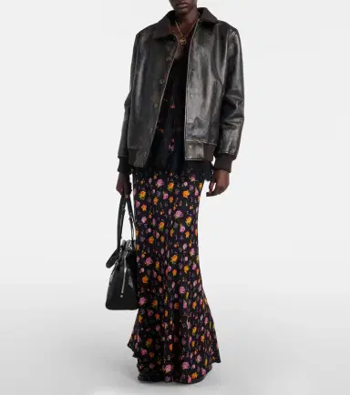 Dolce & Gabbana Floral silk-blend charmeuse maxi skirt | Thumbnail 4 Dolce & Gabbana Floral silk-blend charmeuse maxi skirt | Thumbnail 4