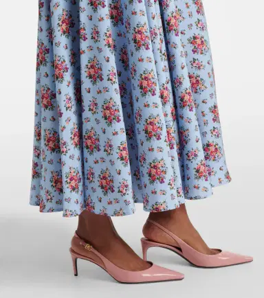 Dolce & Gabbana Floral silk-blend midi skirt | Thumbnail 5 Dolce & Gabbana Floral silk-blend midi skirt | Thumbnail 5