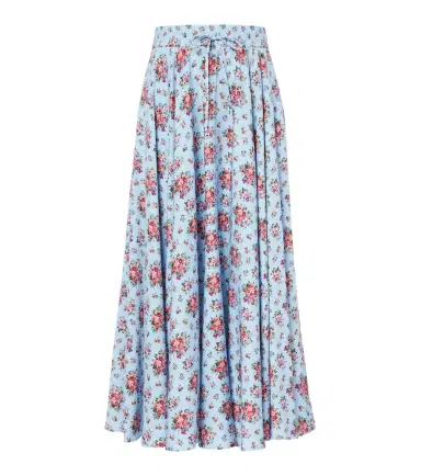 Dolce & Gabbana Floral silk-blend midi skirt | Thumbnail 1 Dolce & Gabbana Floral silk-blend midi skirt | Thumbnail 1
