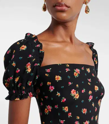 Dolce & Gabbana Floral silk-blend charmeuse top | Thumbnail 4 Dolce & Gabbana Floral silk-blend charmeuse top | Thumbnail 4