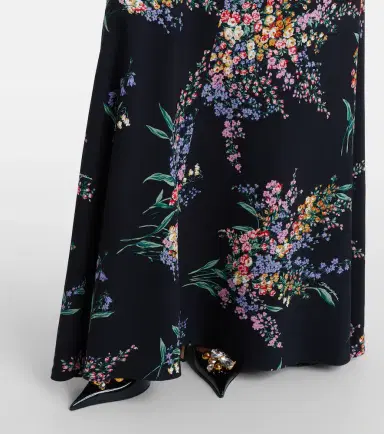 Dolce & Gabbana Floral silk-blend charmeuse maxi dress | Thumbnail 2 Dolce & Gabbana Floral silk-blend charmeuse maxi dress | Thumbnail 2