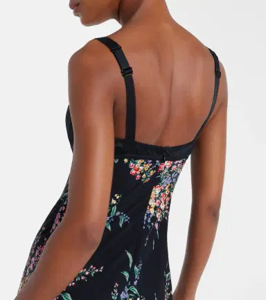 Dolce & Gabbana Floral silk-blend charmeuse maxi dress | Thumbnail 3 Dolce & Gabbana Floral silk-blend charmeuse maxi dress | Thumbnail 3