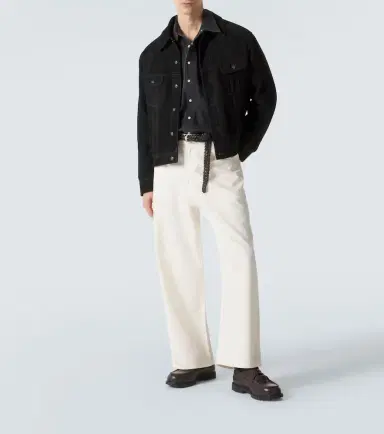 Studio Nicholson Paolo barrel-leg jeans | Thumbnail 4 Studio Nicholson Paolo barrel-leg jeans | Thumbnail 4